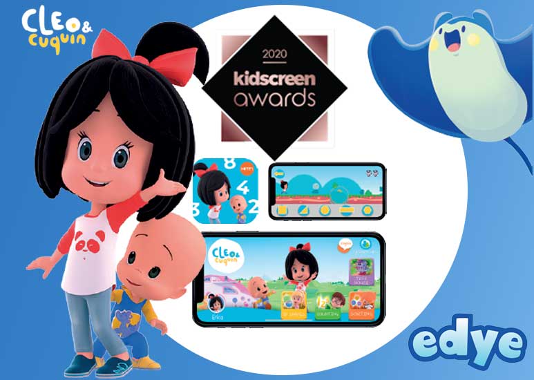 Educational App Cleo & Cuquin: Explore + Learn Has Been Nominated for the 2020 Kidscreen Awards