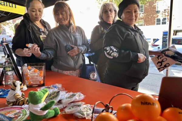 Health Fair Elmhurst Hospital_Ladies in line 2