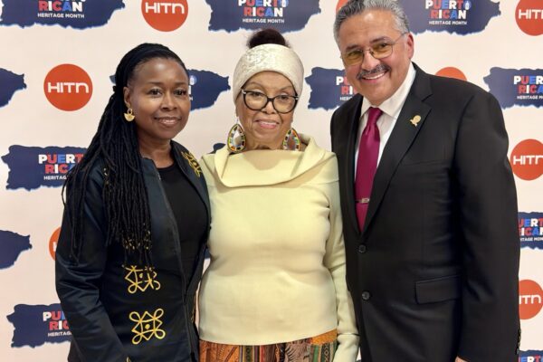 Marta Moreno Vega, ambassador & Mike Nieves