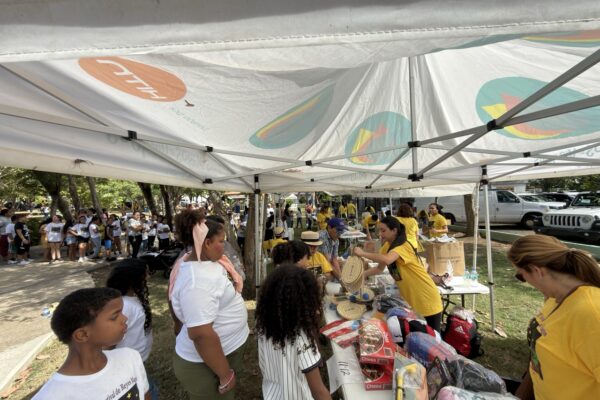 children in line for gifts4 Large